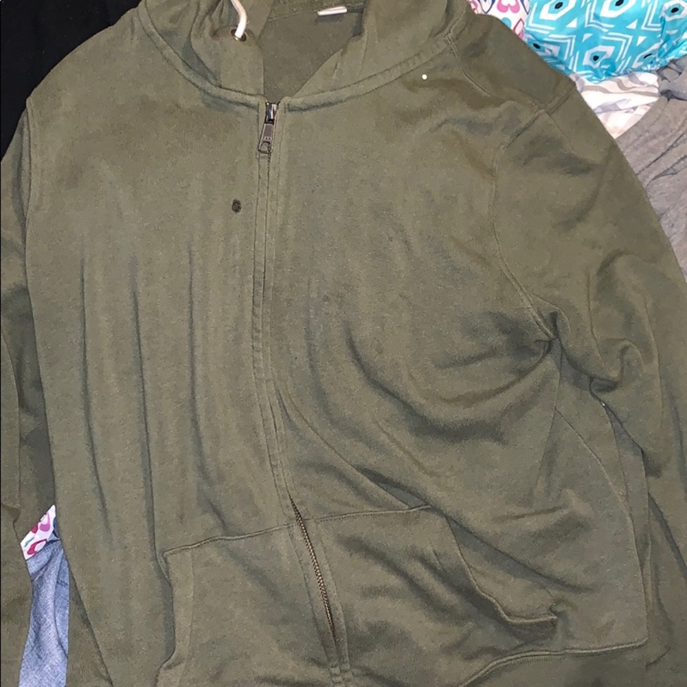 H&M suede sweater